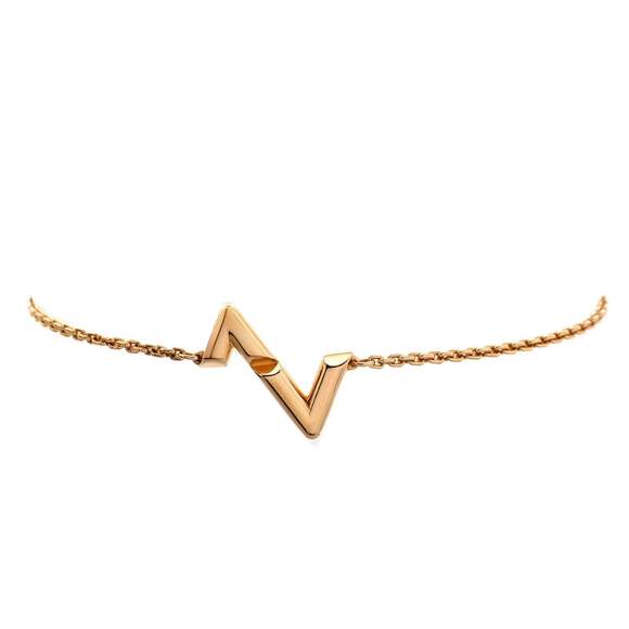 Louis Vuitton Jewelry - Louis Vuitton LV Volt Upside Down Chain Bracelet